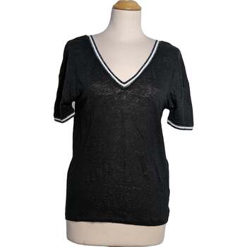 Vêtements Femme T-shirts & Polos Etam top manches courtes  34 - T0 - XS Noir Noir