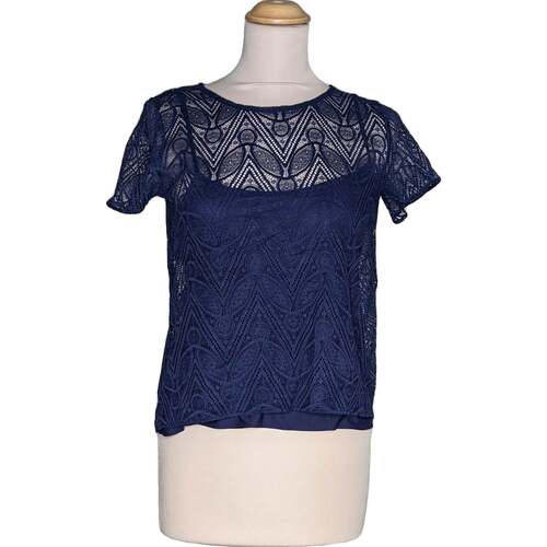 Vêtements Femme T-shirts & Polos Bottines / Boots 36 - T1 - S Bleu