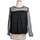 Vêtements Femme Tops / Blouses Banana Republic blouse  36 - T1 - S Noir Noir