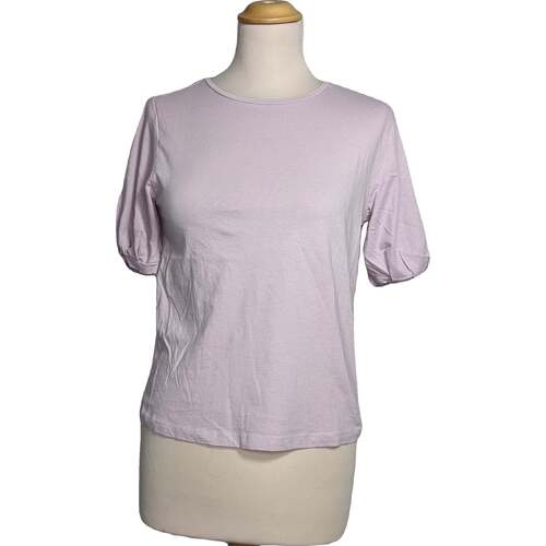 Vêtements Femme Combinaisons / Salopettes Mango top manches courtes  36 - T1 - S Violet Violet