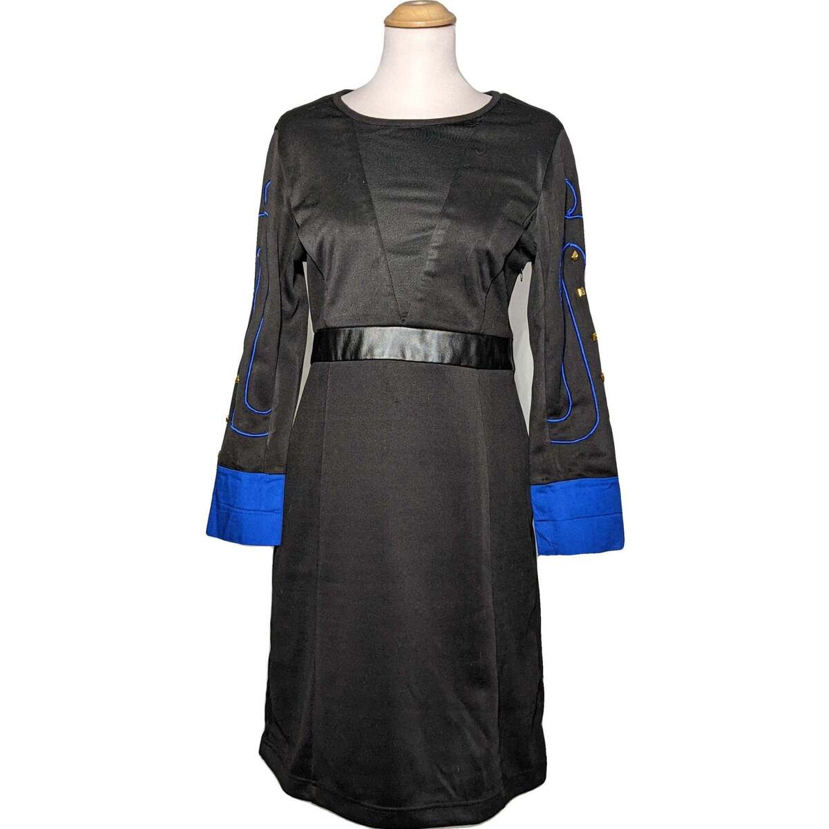 Vêtements Femme Robes courtes Almatrichi robe courte  38 - T2 - M Noir Noir