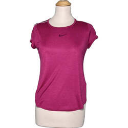 Vêtements Femme T-shirts & Polos Nike top manches courtes  34 - T0 - XS Violet Violet