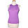 Vêtements Femme Débardeurs / T-shirts sans manche Nike débardeur  36 - T1 - S Violet Violet