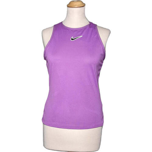 Vêtements Femme Débardeurs / T-shirts sans manche Nike navy débardeur  36 - T1 - S Violet Violet