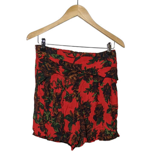 Vêtements Femme Mesh Shorts / Bermudas Zara short  38 - T2 - M Rouge Rouge