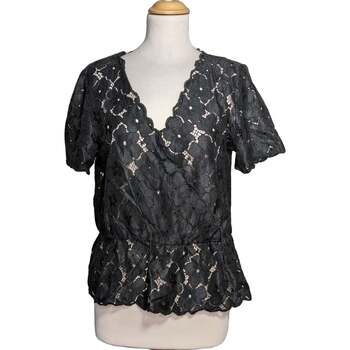 Vêtements Femme Versace Jeans Couture Cropped-Top mit Logo-Print Gelb H&M top manches courtes  38 - T2 - M Noir Noir