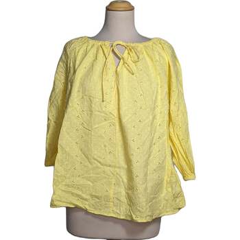 Vêtements Femme T-shirts & Polos Mango top manches longues  34 - T0 - XS Jaune Jaune