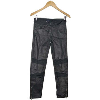 jeans kookaï  jean slim femme  34 - t0 - xs noir 