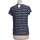 Vêtements Femme T-shirts & Polos Naf Naf top manches courtes  36 - T1 - S Bleu Bleu