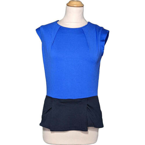 Vêtements Femme Culottes & autres bas Mango top manches courtes  36 - T1 - S Bleu Bleu