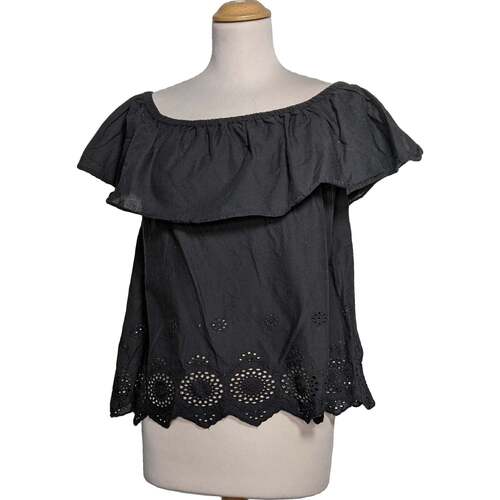 Vêtements Femme T-shirts Sweat-shirt & Polos Pimkie top manches courtes  36 - T1 - S Noir Noir