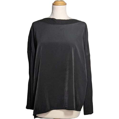 Vêtements Femme maison margiela x aides charity print hoodie item Camaieu top manches longues  38 - T2 - M Noir Noir