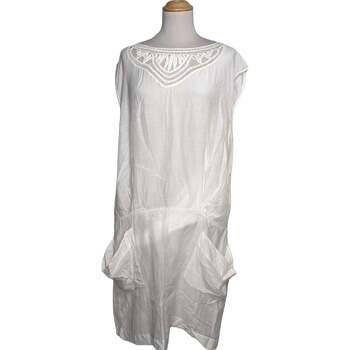 Vêtements Femme Robes courtes Sandro Robe Courte  38 - T2 - M Blanc