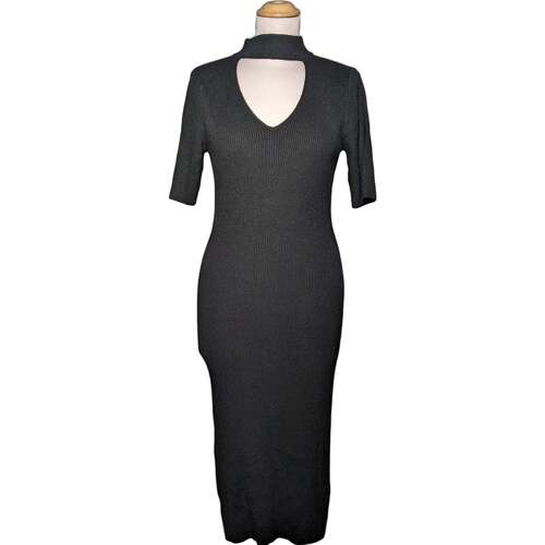 Vêtements Femme Robes Pimkie robe mi-longue  38 - T2 - M Noir Noir