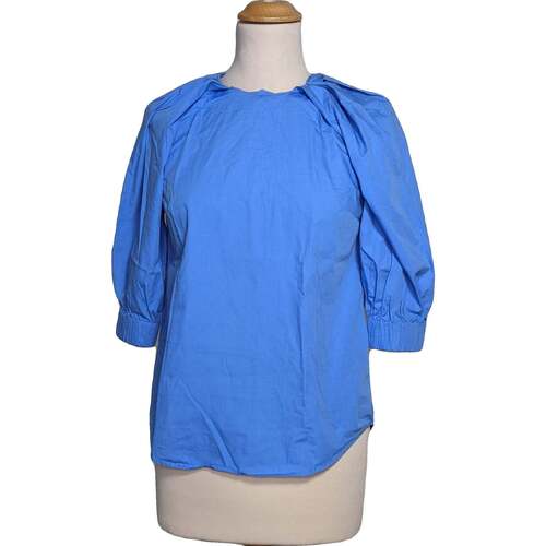 Vêtements Femme Tops / Blouses H&M blouse  34 - T0 - XS Bleu Bleu