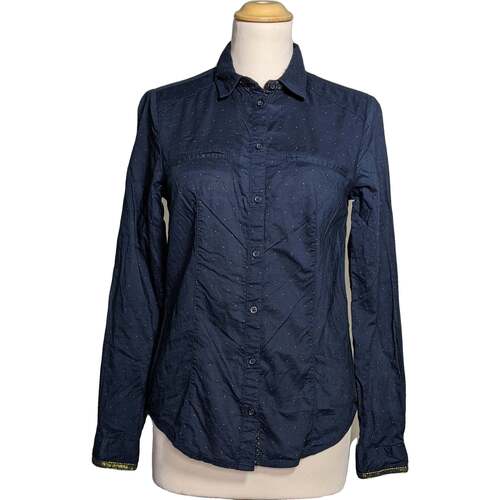 Vêtements Femme Chemises / Chemisiers Bonobo chemise  34 - T0 - XS Bleu Bleu