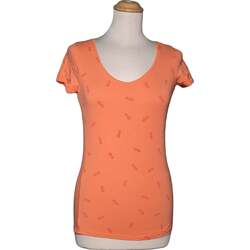 Vêtements Femme T-shirts & Polos Camaieu 34 - T0 - XS Orange