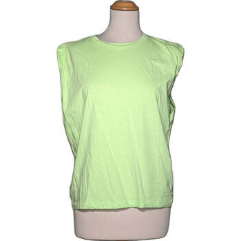 Vêtements Femme Débardeurs / T-shirts design sans manche Bershka débardeur  38 - T2 - M Vert Vert