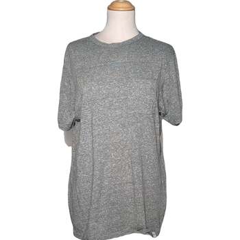 Vêtements Femme Tops / Blouses Pull And Bear Top Manches Courtes  34 - T0 - Xs Gris