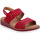 Chaussures Femme Sandales et Nu-pieds Mobils MELYSA SCARLET Rouge