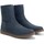 Chaussures Femme Low boots Travelin' Nubuck pléubien Bleu