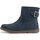 Chaussures Femme Low boots Travelin' Louargat Nubuck Bleu