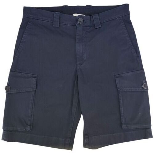 Vêtements Homme Shorts / Bermudas Woolrich Wopol0522 Polo Homme Vert Melton Blue Bleu