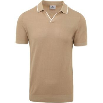 t-shirt suitable  polo kjell tricoté beige 