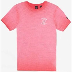 Vêtements Homme T-shirts Junior & Polos Le Temps des Cerises T-shirt balis corail Rouge