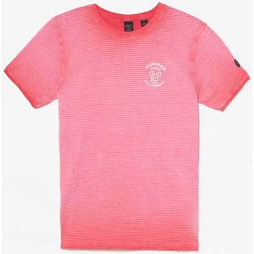 Vêtements Homme T-shirts & Polos The Happy Monkises T-shirt balis corail Rouge