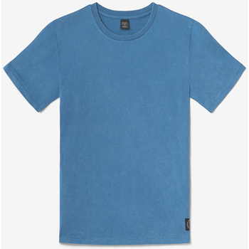 Vêtements Homme T-shirts & Polos The Happy Monkises T-shirt brown bleu délavé Bleu