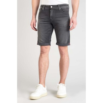 Vêtements Homme Shorts / Bermudas Strong Silhouette peplum-hem crepe shorts Rosa Bermuda jogg oc en jeans noir délavé Noir