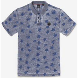 Vêtements Homme T-shirts Junior & Polos Le Temps des Cerises Polo chevy à motif palmier Bleu