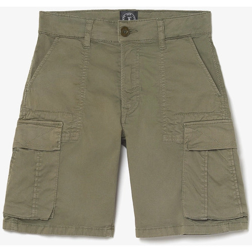 Vêtements Garçon Shorts / Bermudas Multi Cut Denim Dress Bermuda otto kaki Vert