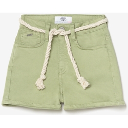 Vêtements Fille Shorts / Bermudas NEWLIFE - JE VENDS Short tiko taille haute vert amande Vert