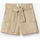Vêtements Fille Shorts / Bermudas lambskin skinny leggings Redises Short taille haute kally beige sable Blanc