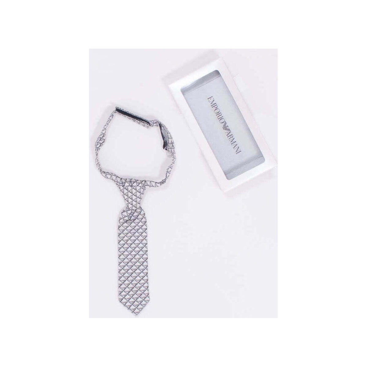 Vêtements Garçon Cravates et accessoires Emporio Armani  Blanc