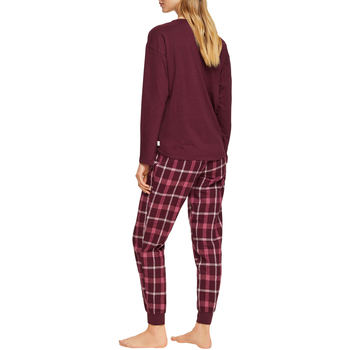 Esprit Pyjama long coton droit Multicolore