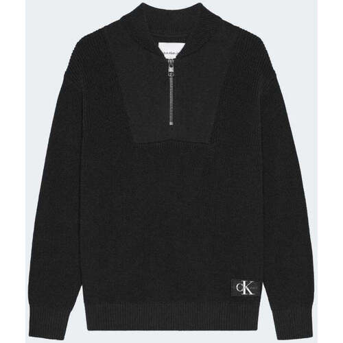 Vêtements Garçon Sweats Calvin Klein pour JEANS  Noir