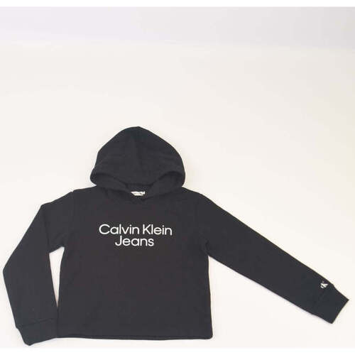 Vêtements Enfant Sweats Calvin Klein Jeans featuring Noir