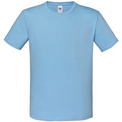 Vêtements Enfant T-shirts manches courtes Fruit Of The Loom Iconic 150 Bleu