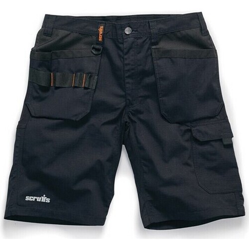 Vêtements Homme Shorts / Bermudas Scruffs SH034 Noir