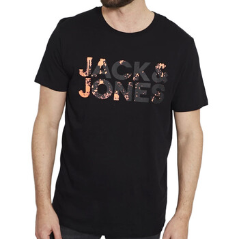 Vêtements Homme T-shirts manches courtes Jack & Jones 12213387 Orange