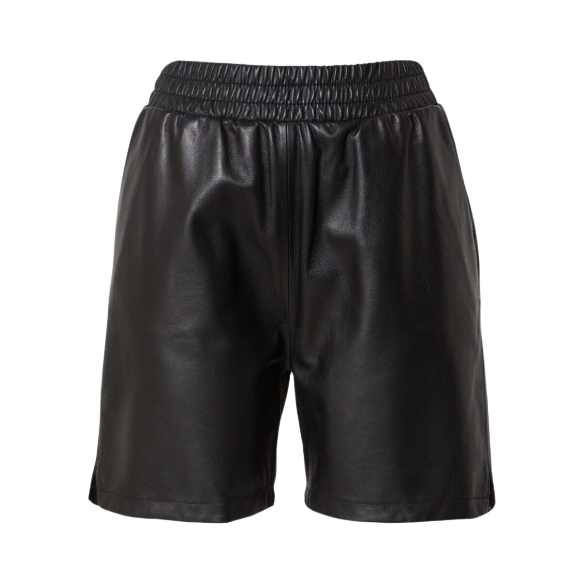 Vêtements Femme Pantalons Oakwood Short en cuir  Foly Ref 59629 Noir Noir