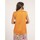 Vêtements T-shirts & Polos Dona X Lisa Top col V satin FIKA Orange