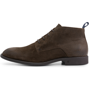 Chaussures Homme Boots Travelin' Watford Suede Chaussure à lacets Vert