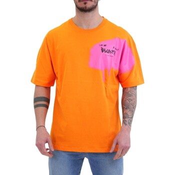 Vêtements Homme T-shirts manches courtes Disclaimer 53426 Orange