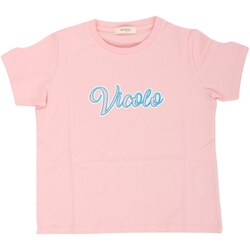 Vêtements Fille T-shirts VERSACE manches courtes Vicolo 3146M0778 Rose