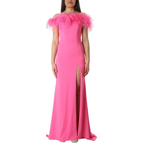 Vêtements Femme Robes longues Impero Couture KD2107 Rose
