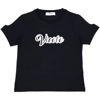 Vêtements Fille T-shirts manches courtes Vicolo 3146M0778 Noir